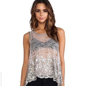 Echo Sequined Lace Top